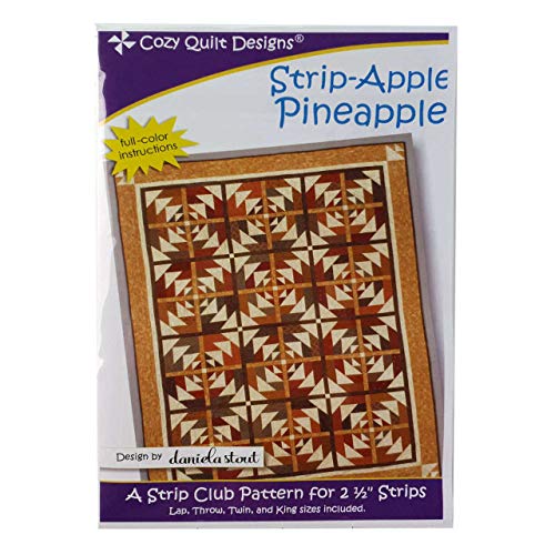 Cozy Quilt Designs Strip Apple Pineapple Pattern