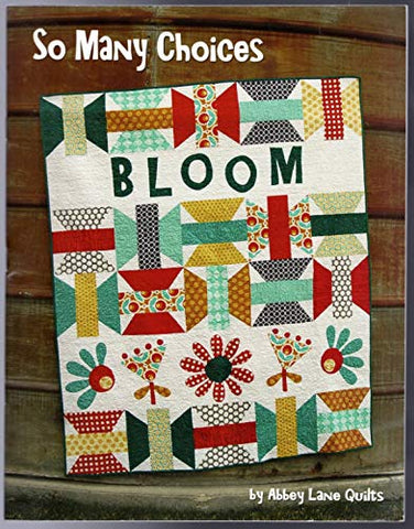 So Many Choices: 5 Blocks, 5 Appliques, 5 Sayings, Endless Quilts by Janice Liljenquist (2013-05-03)