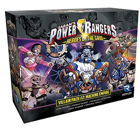 Renegade Game Studios Power Rangers - Heroes of The Grid: Villain Pack #2 - Machine Empire Expansion