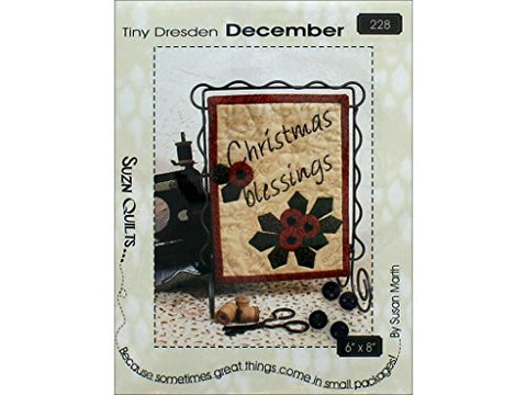 Suzn Quilts Patterns Suzn Quilts Tiny Dresden December Ptrn