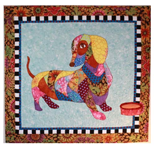 BJ Designs & Patterns Dagwood the Dachshund Wiener Dog Applique Quilt Pattern