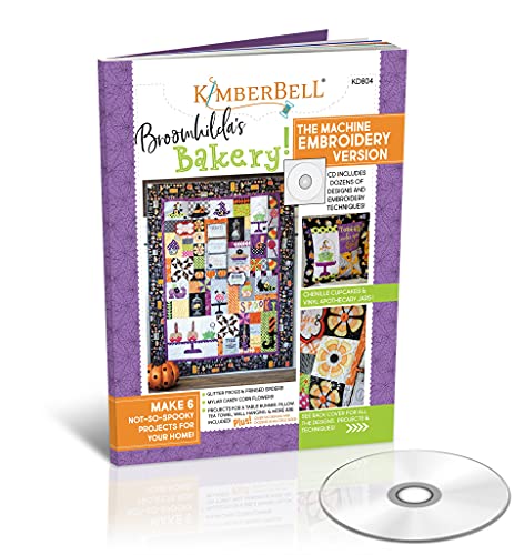 Kimberbell Designs: BROOMHILDA's Bakery Embroidery CD & Book KD804