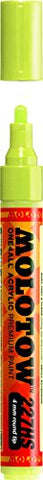 Molotow ONE4ALL Acrylic Paint Marker, 4mm, Poison Green, 1 Each (227.242)