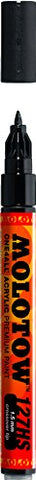 Molotow ONE4ALL Acrylic Paint Marker, 1.5mm, Signal Black, 1 Each (127.412)