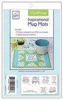 June Tailor Inspirational Mug Mats -- Uplifting