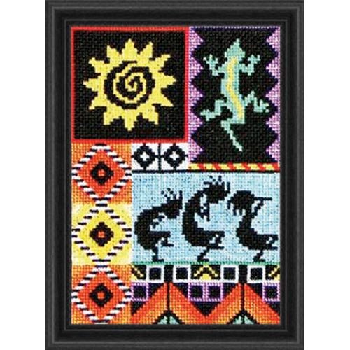 Kokopelli Counted Cross-Stitch Kit