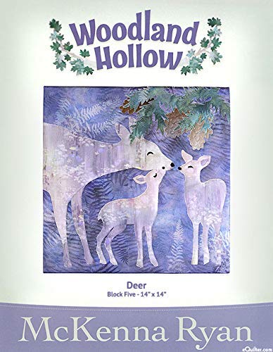 Pine Needles Woodland Hollow Deer Pattern