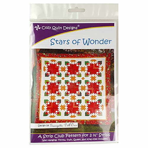 Stars of Wonder Quilt Pattern by Cozy Quilt Designs