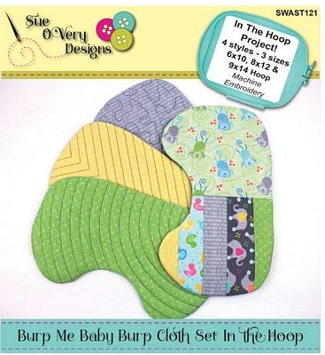 Burp Me Baby Burp Cloth Set ITH