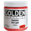 Golden Heavy Body Acrylic - Naphthol Red Light 8oz jar