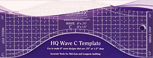 Hq Wave C Longarm Template