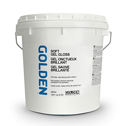 Golden 0003010-8 128oz. - 3.78 Liter - Gloss Soft Gel - Medium