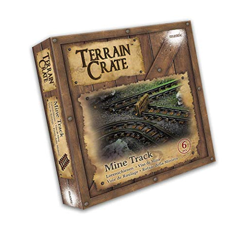 Mantic Games MGTC120 TerrainCrate: Mine Track, Multi