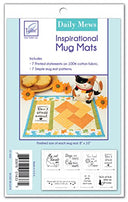 June Tailor Inspirational Mug Mats -- Daily Mews