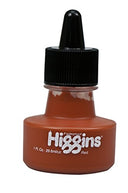 Higgins Pigmented Drawing Ink, Red, 1 Ounce Bottle (44645)