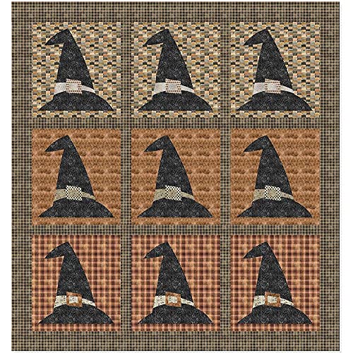 Hester's Hat Quilt Pattern by Everyday Stitches