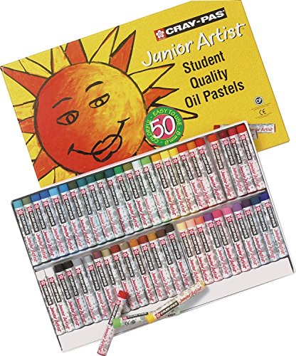 6 PACKS: Sakura XEP50 50-Piece Cray-Pas Junior Artist Assorted Oil Pastel Set