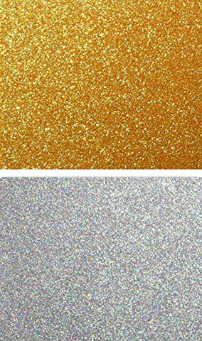 Ever-sewn Sparkle Gold & Silver fabric sheets