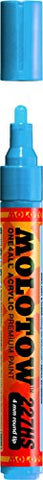 Molotow ONE4ALL Acrylic Paint Marker, 4mm, Shock Blue, 1 Each (227.236)