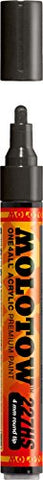 Molotow ONE4ALL Acrylic Paint Marker, 4mm, Signal Black, 1 Each (227.212)