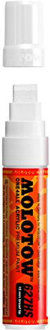 Molotow ONE4ALL Acrylic Paint Marker, 15mm, Signal White, 1 Each (627.211)