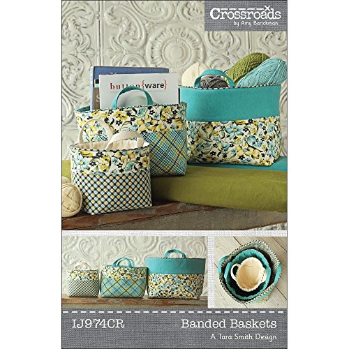 Indygo Junction Banded Baskets Sewing Pattern