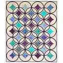 Moonrise Quilt Pattern by Slice of Pi Quilts 48 by 60 inches